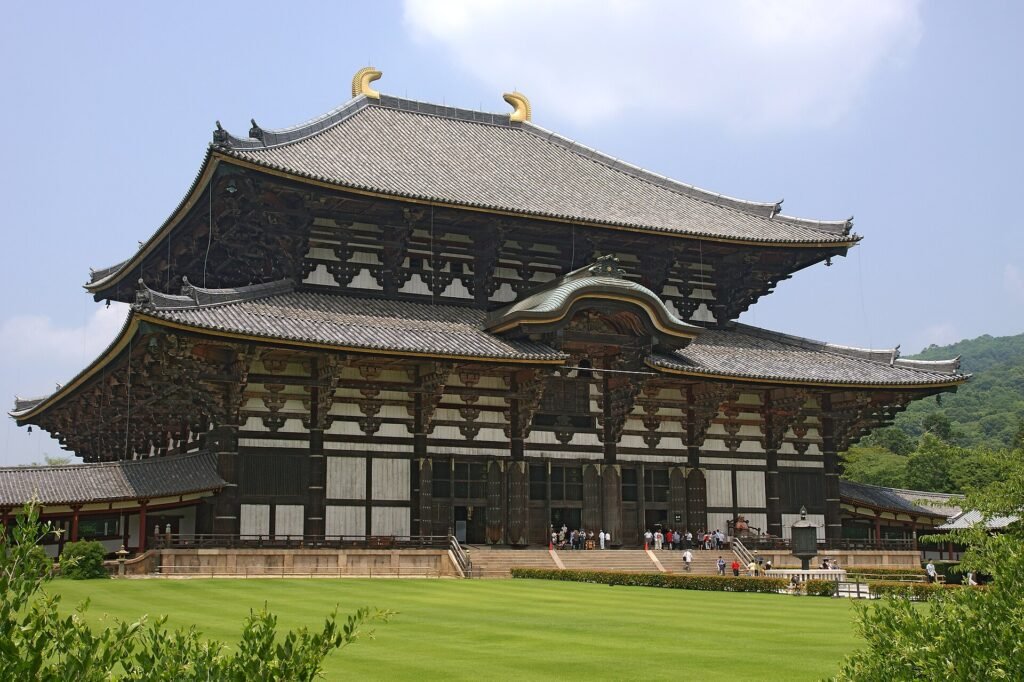 The Great Buddha Hall (Daibutsuden) at Todai-ji in Nara