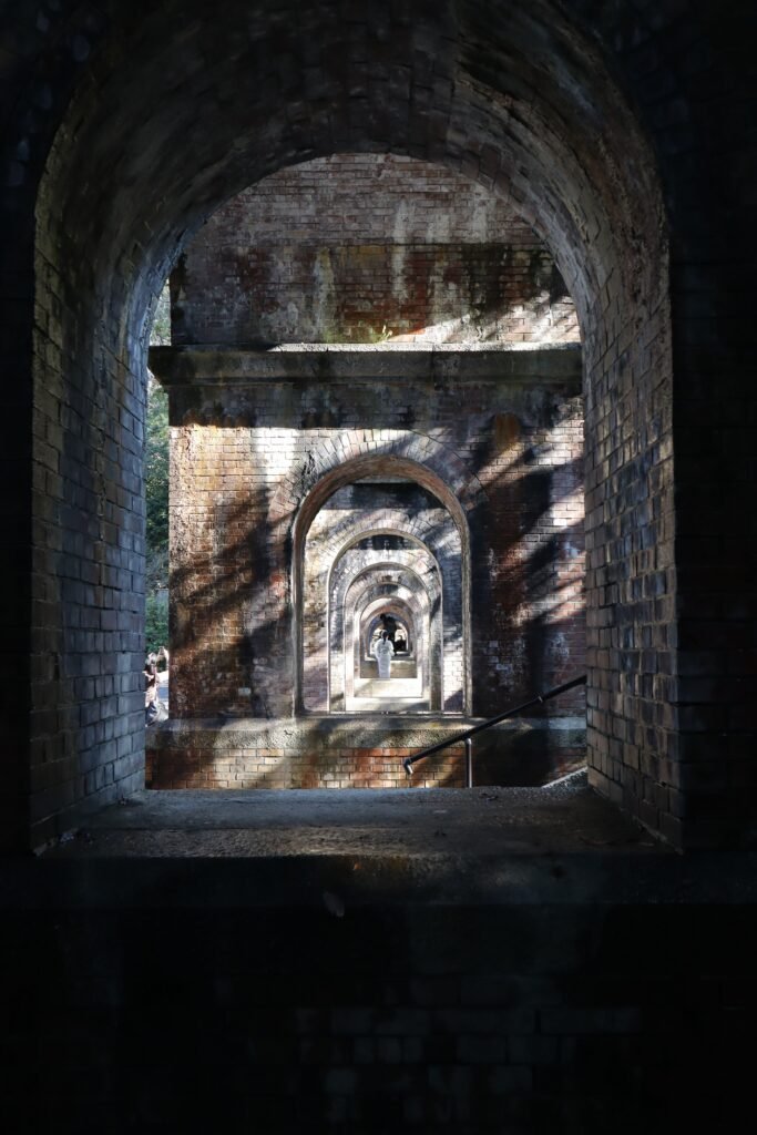 The brick arches of Nanzen-ji's Suirokaku aqueduct