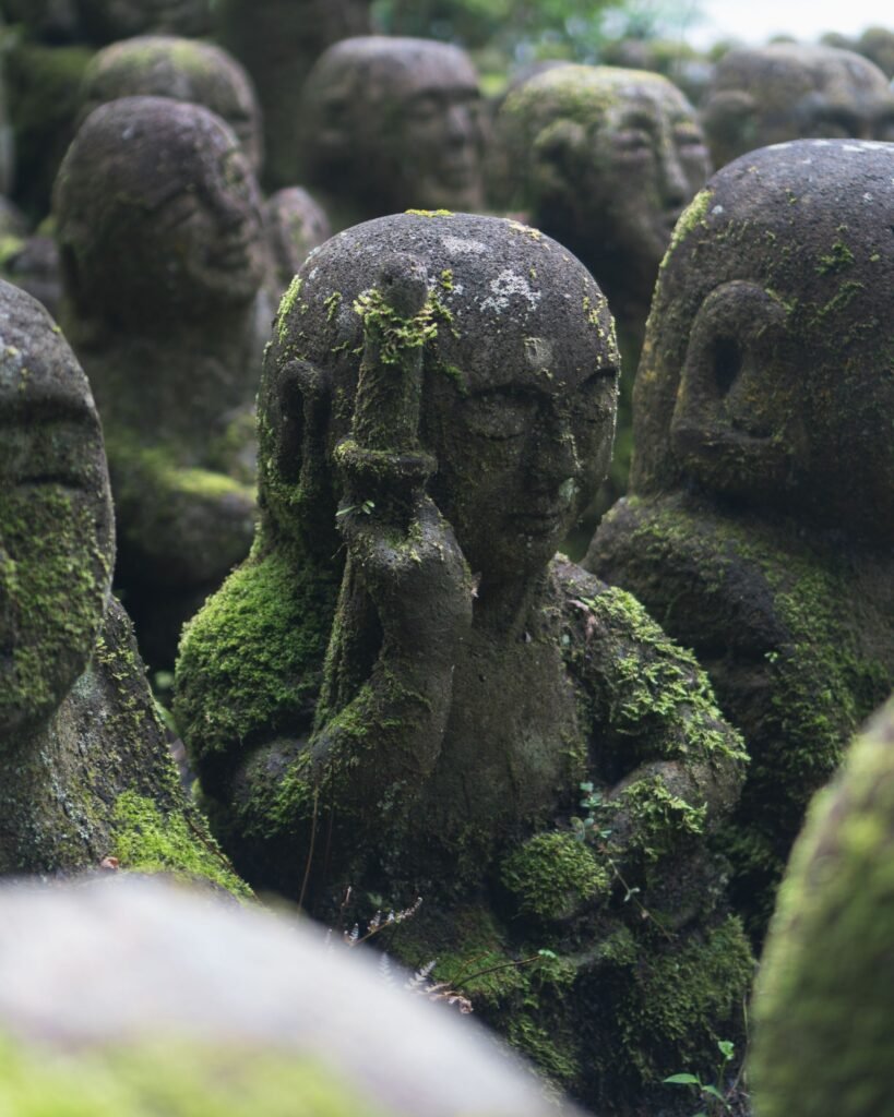 A moss-covered garden at one of Nanzen-ji's quiet subtemples