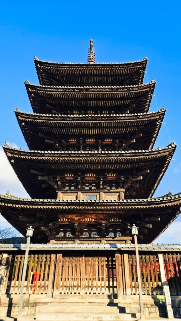 Traditional five-story pagoda at Daigo-ji, Kyoto's oldest surviving building