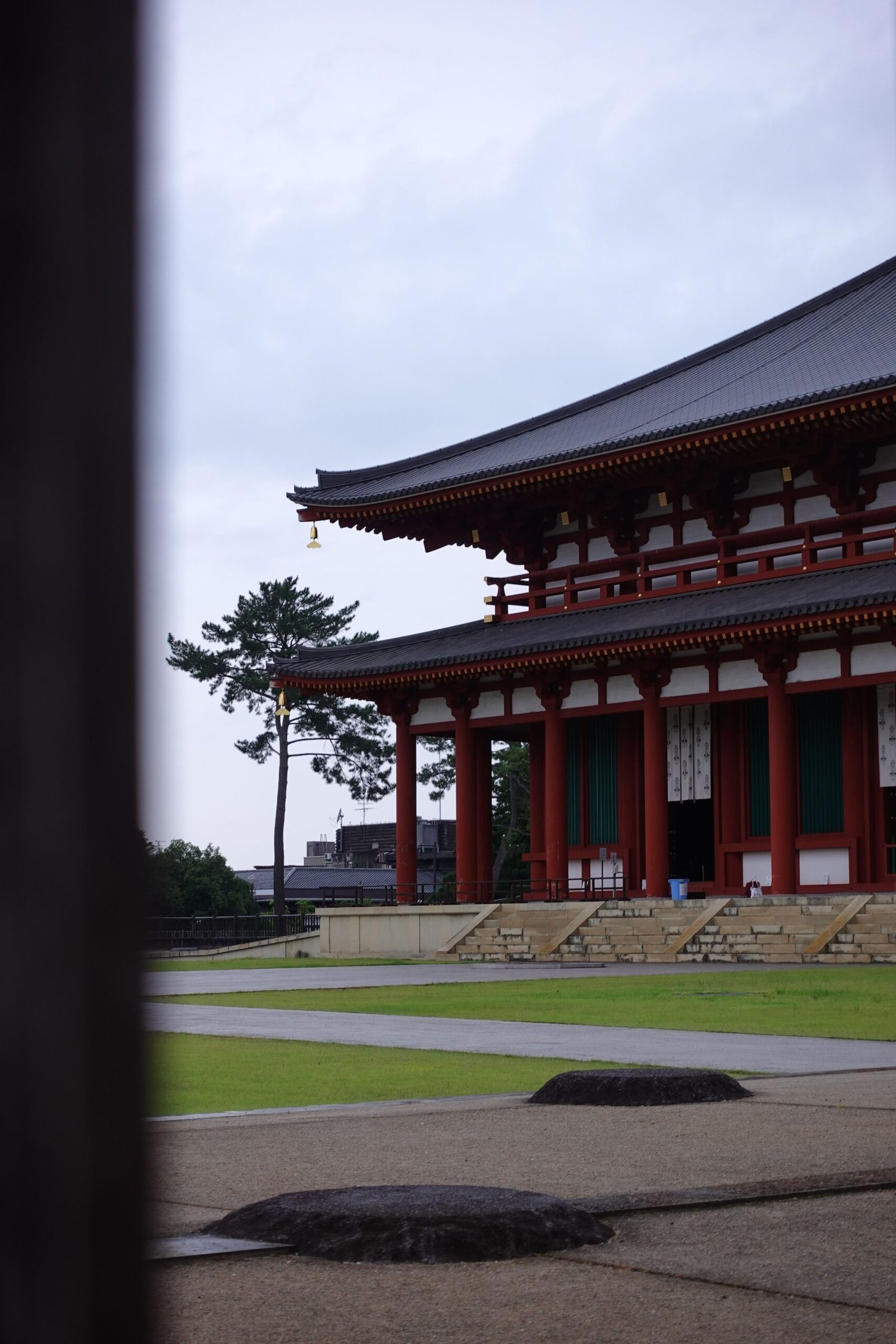 A traditional wooden Japanese temple building in Kyoto