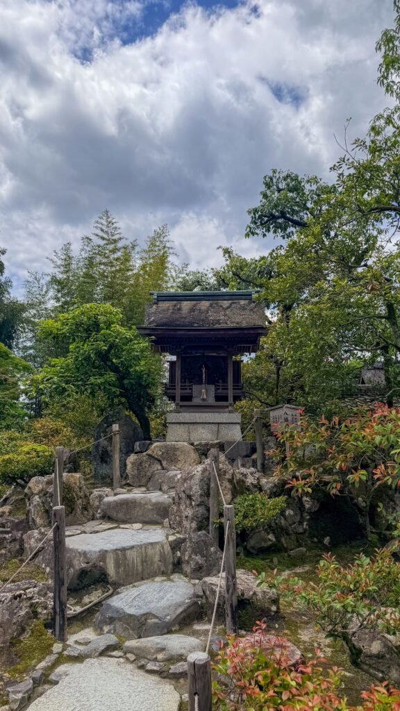 Garden at Ginkaku-ji, the Silver Pavilion, in Kyoto