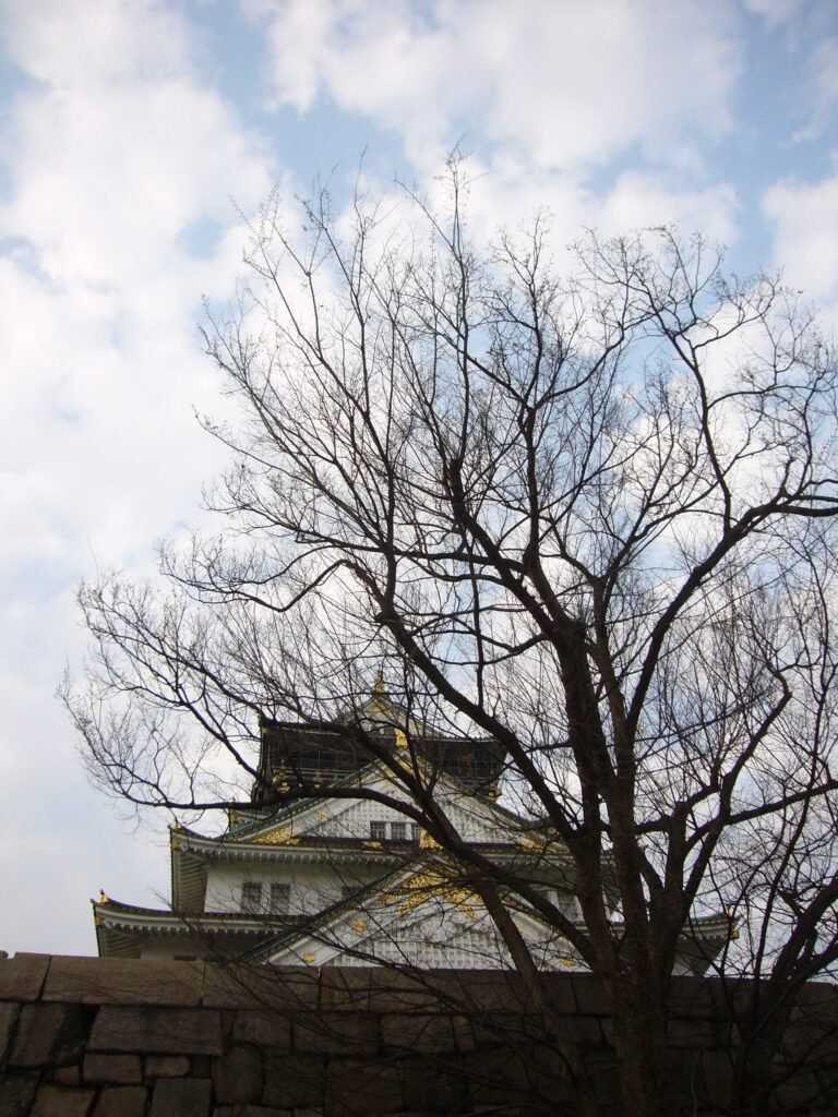 The main keep (tenshukaku) of Osaka Castle