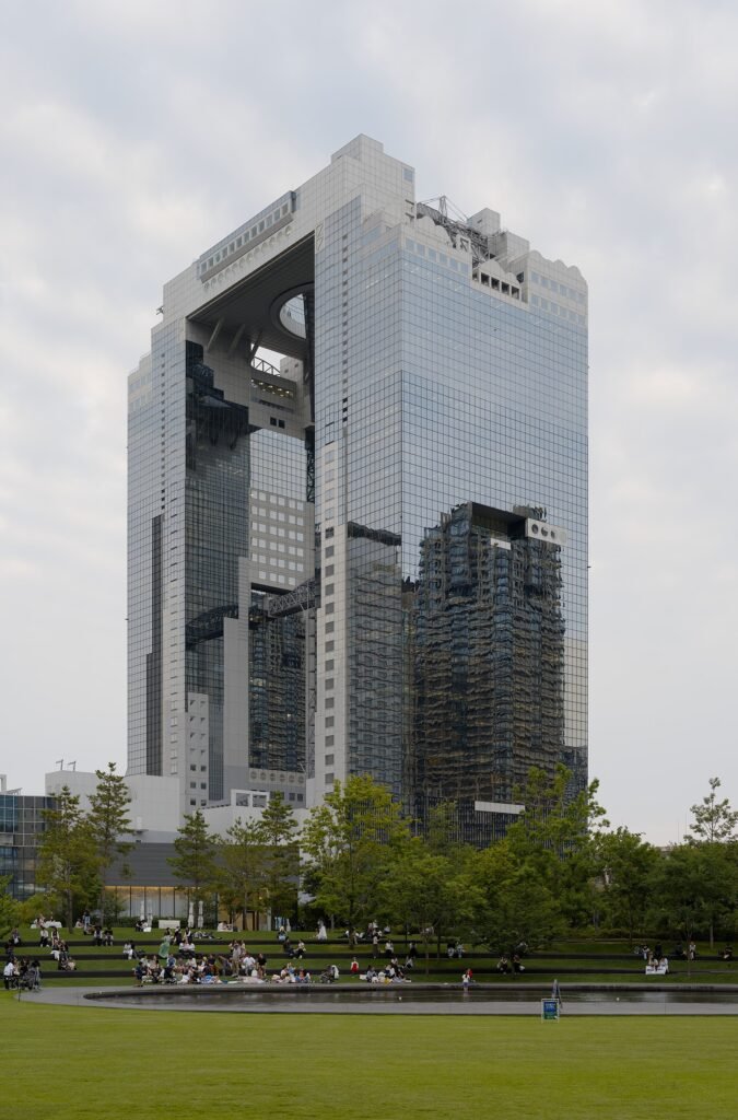 The twin towers of Umeda Sky Building, home to the Floating Garden Observatory