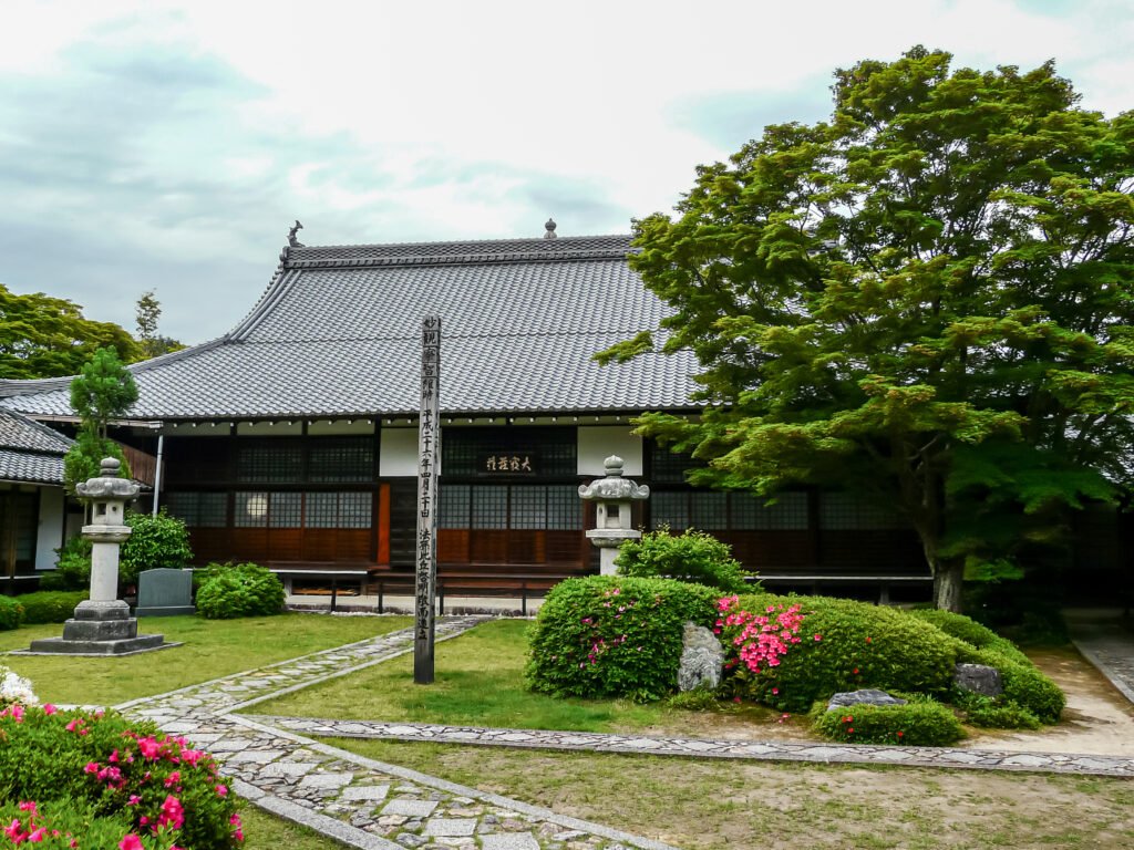 Main hall of Genko-an temple in Kyoto