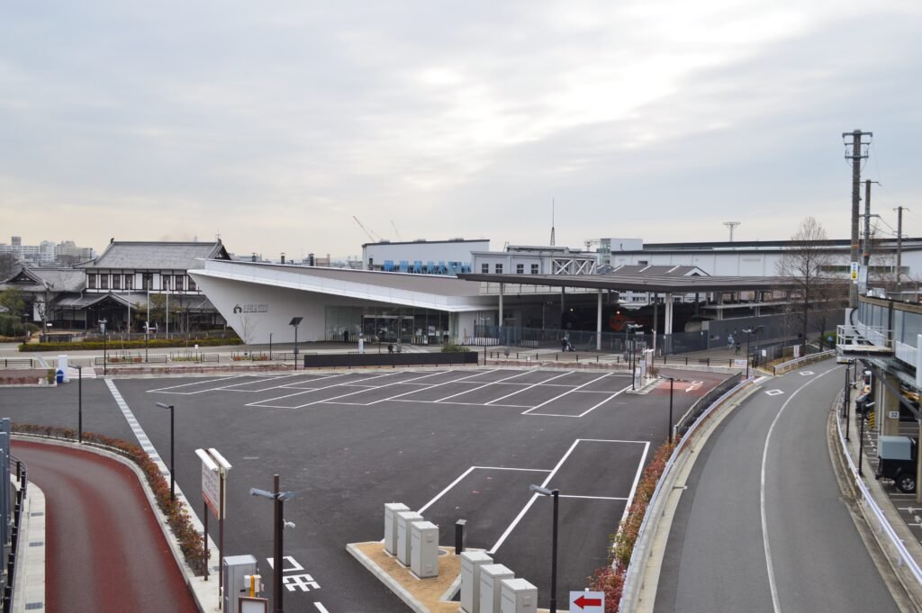 Exterior view of the Kyoto Railway Museum