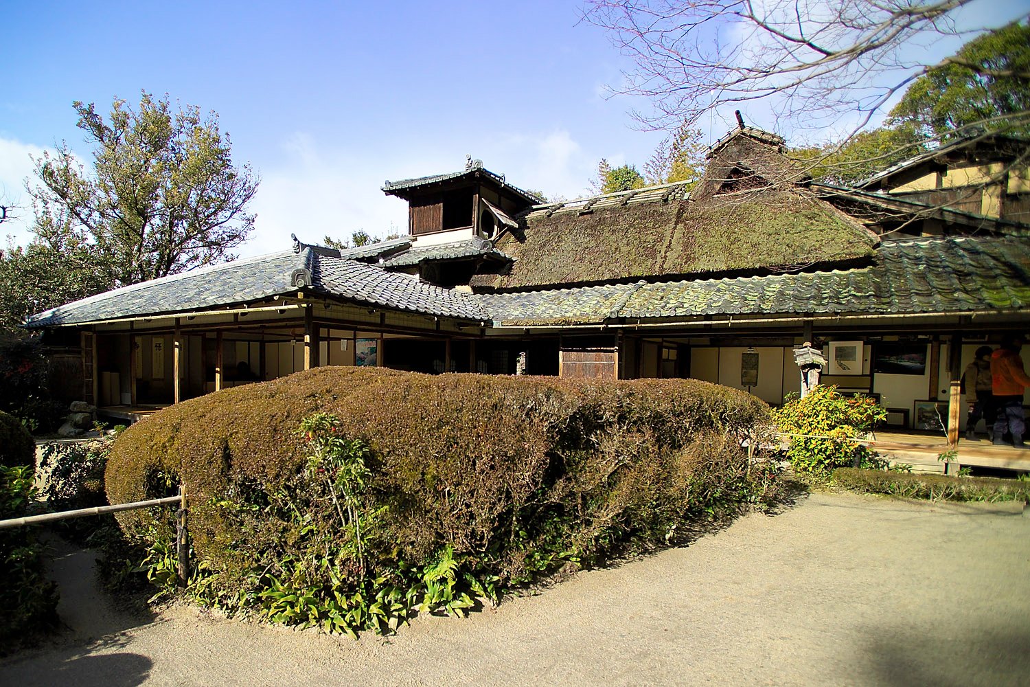 The grounds at Shisen-do temple in Kyoto